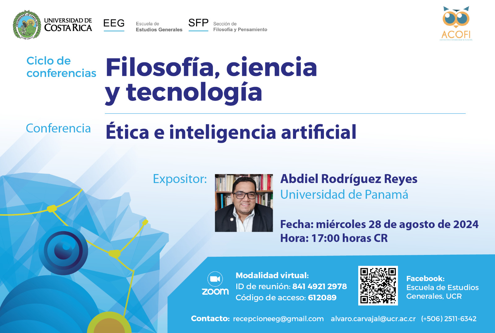 Conferencia: Ética e inteligencia artificial